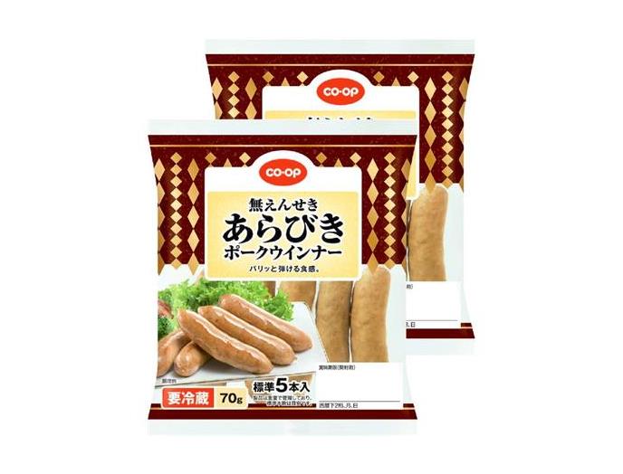 無えんせき　あらびきポークウインナー