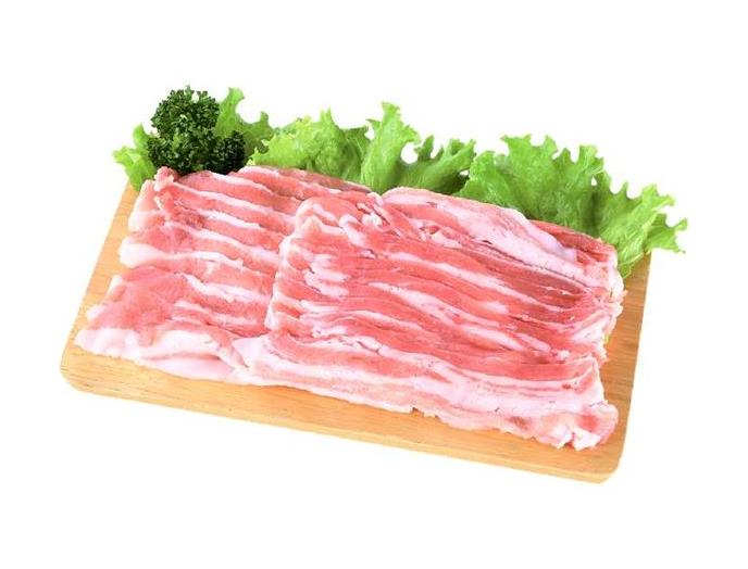 国産豚バラうすぎり（冷蔵）