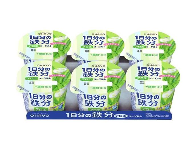 １日分の鉄分ヨーグルトアロエ