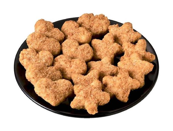 ｅレンジで簡単！お星さまとハートのチキンカツレツ