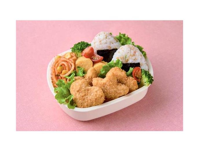 ｅレンジで簡単！お星さまとハートのチキンカツレツ