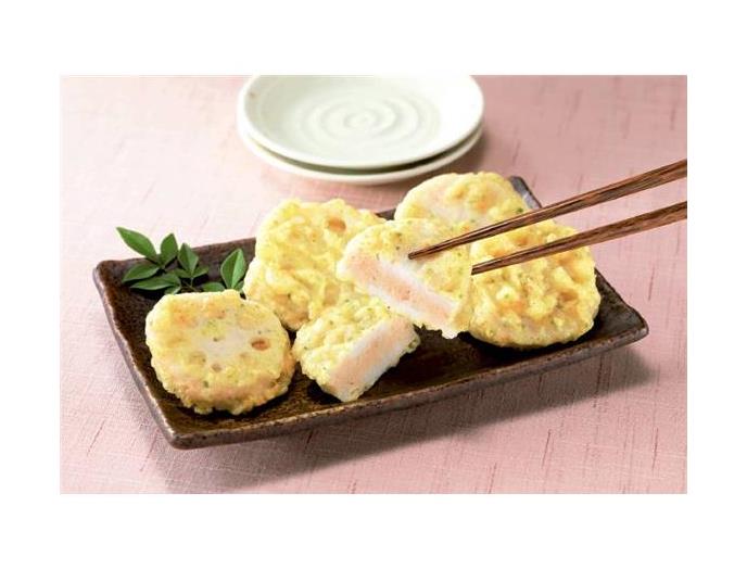 ｅれんこん海老しんじょはさみ揚げ