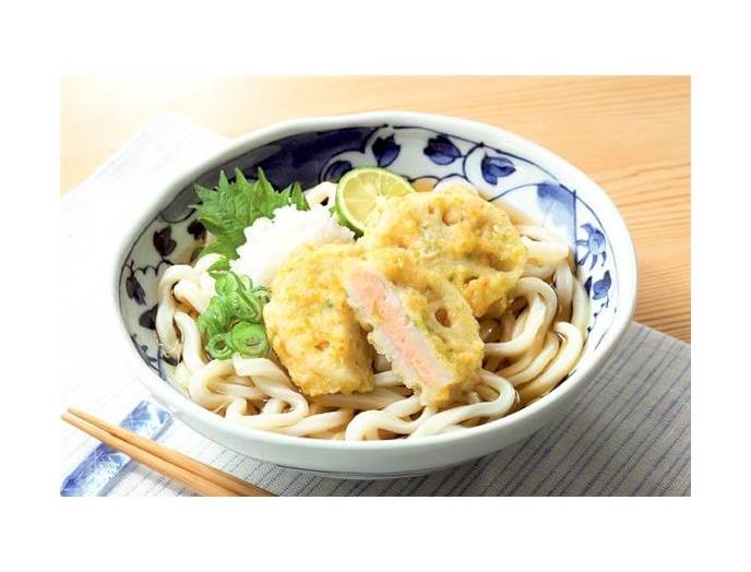 ｅれんこん海老しんじょはさみ揚げ