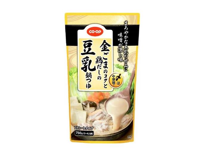金ごまのコクと鶏だしの豆乳鍋つゆ