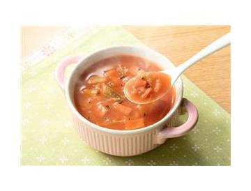４種野菜と完熟トマトのミネストローネ