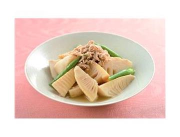 たけのことツナの煮もの