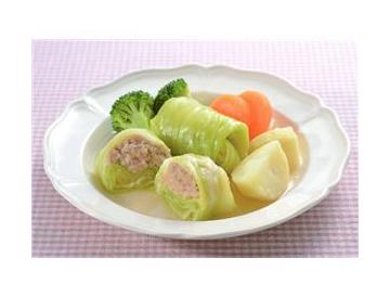国産豚で作ったロールキャベツ