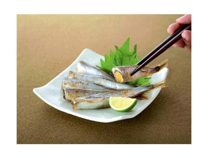 eぱくっと食べられる子持ちからふとししゃも(頭取り