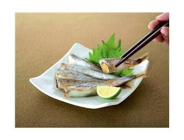 ｅぱくっと食べられる子持ちからふとししゃも（頭取り
