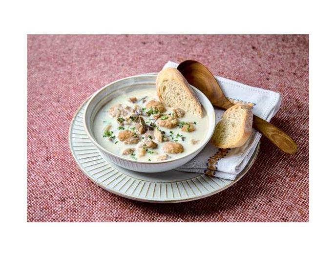 国産きのこを味わうクリーミーポタージュ