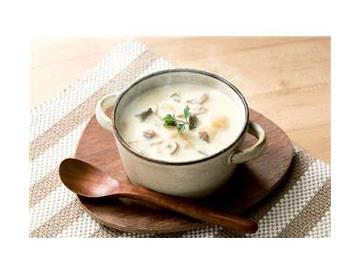 国産きのこを味わうクリーミーポタージュ