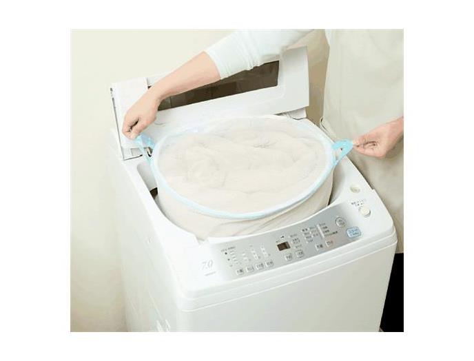 e粗目メッシュの大物洗い用洗濯ネット