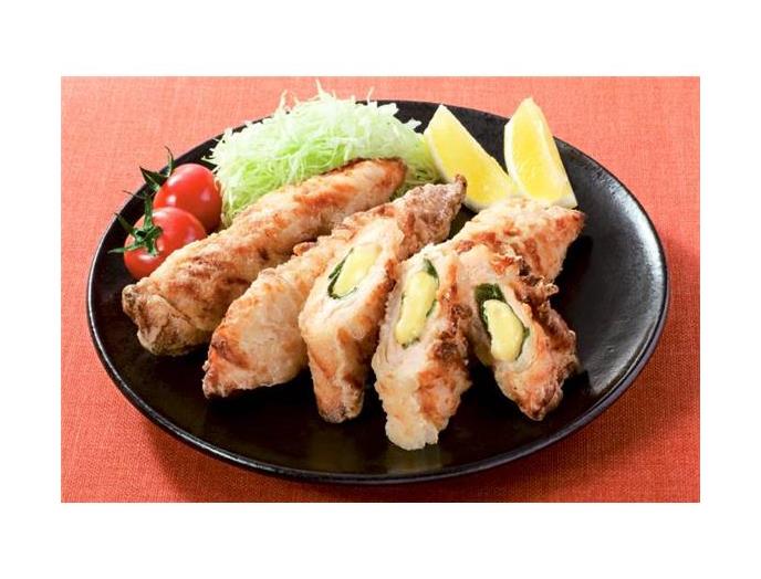 レンジで！チーズと大葉のささみロールフライ