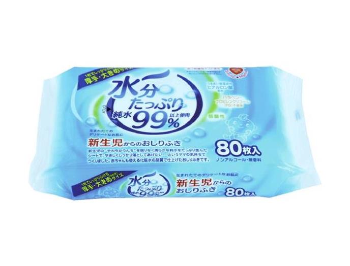 ｅ水分たっぷり純水９９％おしりふき