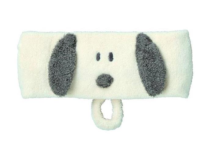 スヌーピー　ポーチ付きヘアターバン