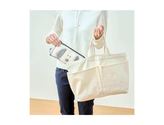 スヌーピー　ポーチ付きヘアターバン