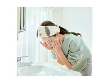 スヌーピー　ポーチ付きヘアターバン