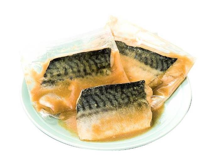 骨取りさばの味噌煮