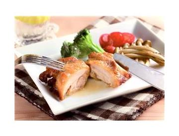 電子レンジで！肉汁じゅわっとチキンステーキ