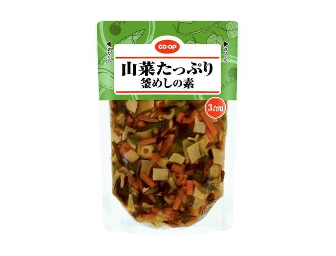 山菜たっぷり釜めしの素