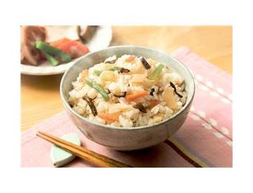 山菜たっぷり釜めしの素