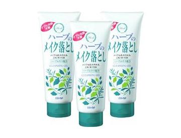 ハーブのメイク落とし３本組