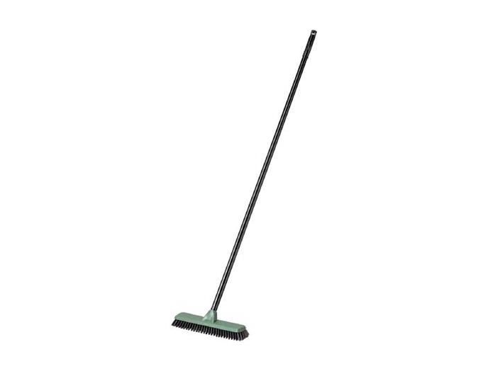 お掃除番長　幅広デッキブラシ