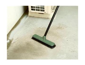 お掃除番長　幅広デッキブラシ