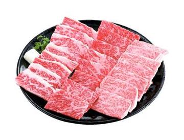 （左から）バラ、モモ、ロース