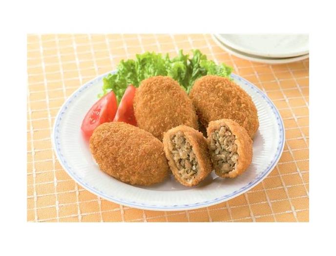 レンジでサクッとミンチカツ