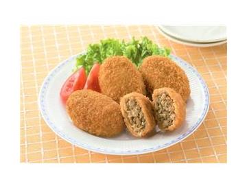 レンジでサクッとミンチカツ