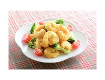 ｅお手軽調理で簡単　海老マヨ