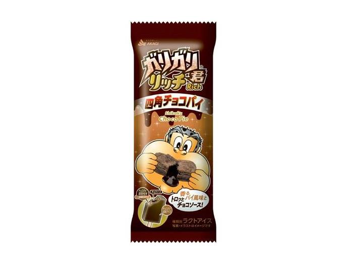 ガリガリ君リッチ四角チョコパイ