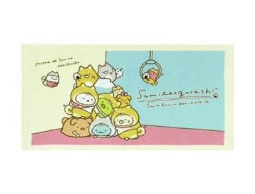 バスタオルいぬタワー