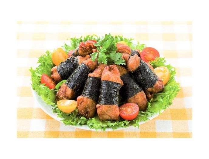 若鶏もものり巻きチキン