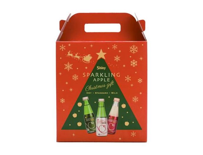 シャイニースパークリングアップルクリスマスギフト