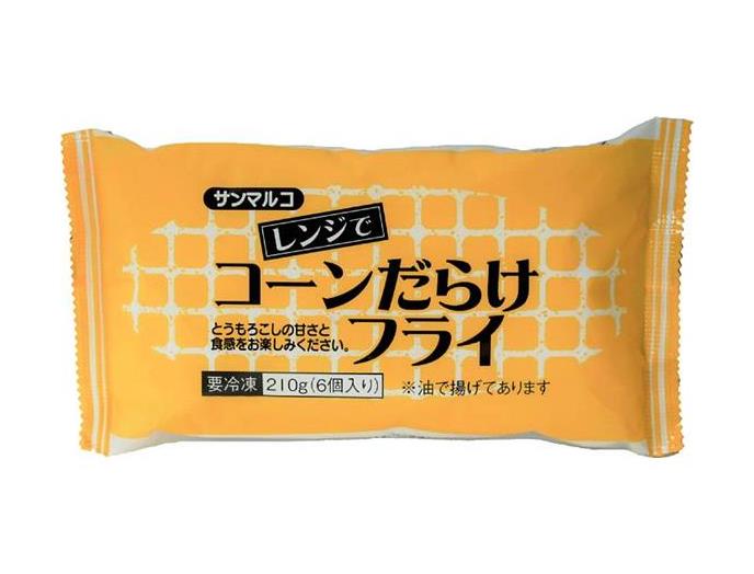 レンジでコーンだらけフライ