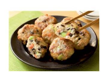 ひとくち五目のれんこんもち