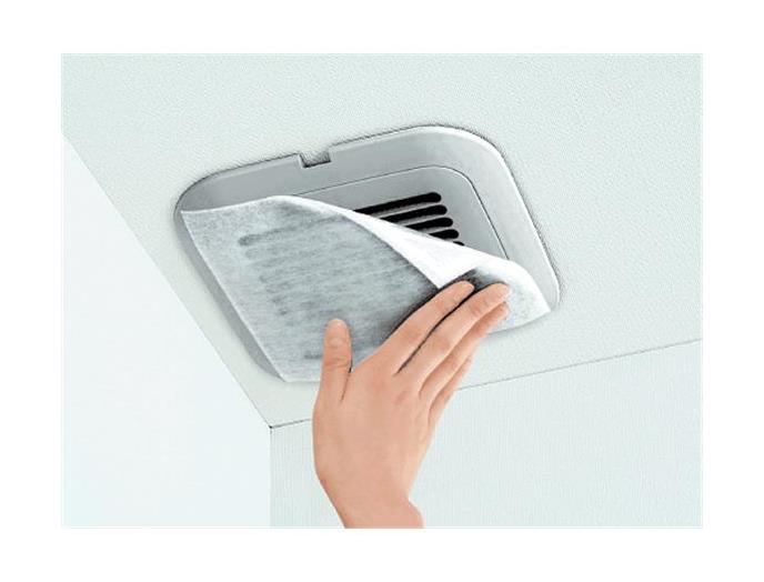 ｅパッと貼るだけ　ホコリとりフィルター　換気扇用１５ｃｍカットタイプ