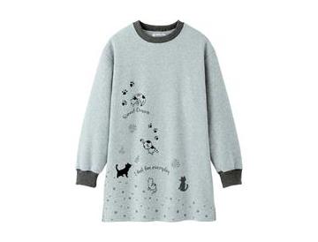 上着　杢グレー