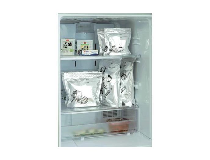 ｅ保存に便利なアルミダブルチャック袋セット