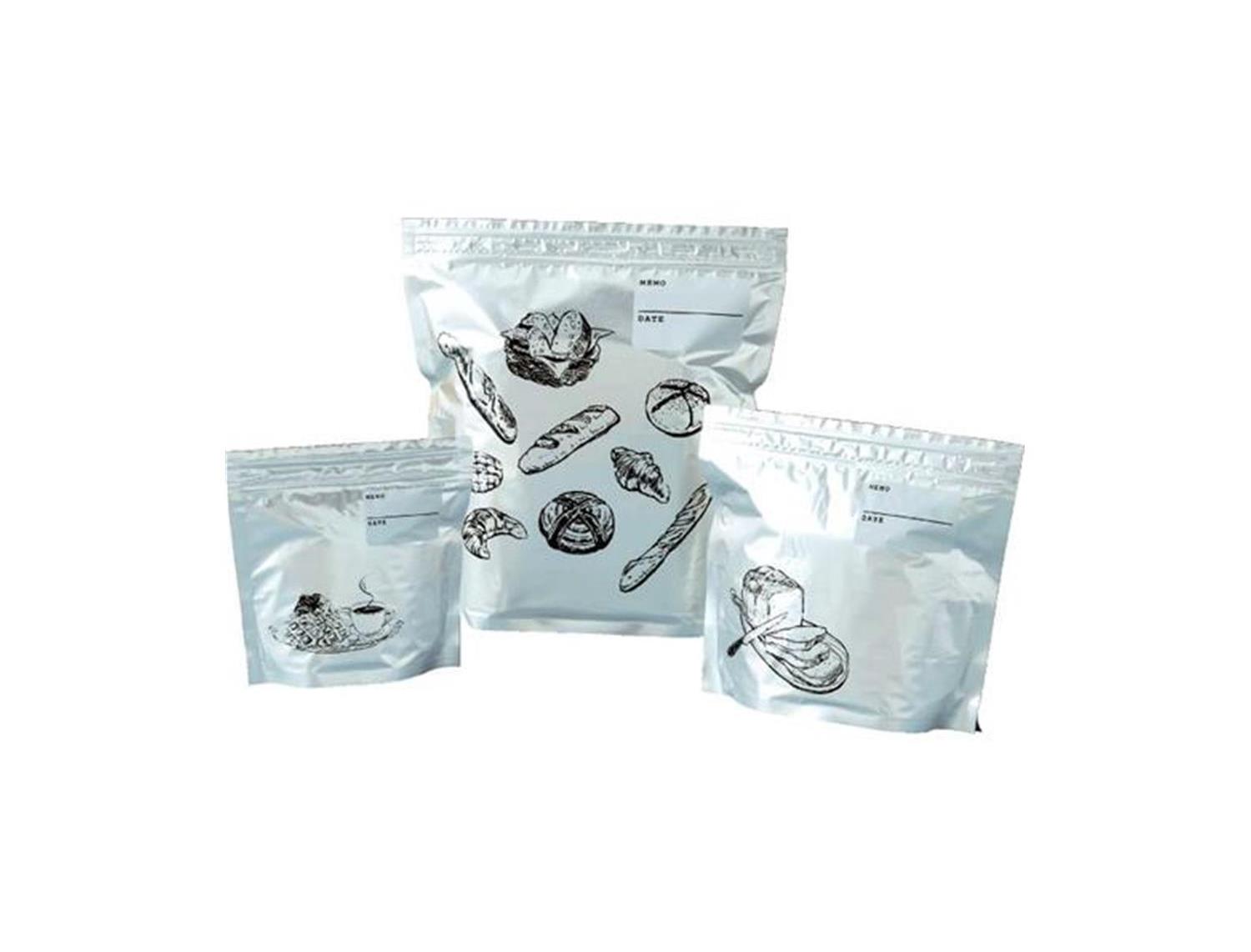 ｅ保存に便利なアルミダブルチャック袋セット