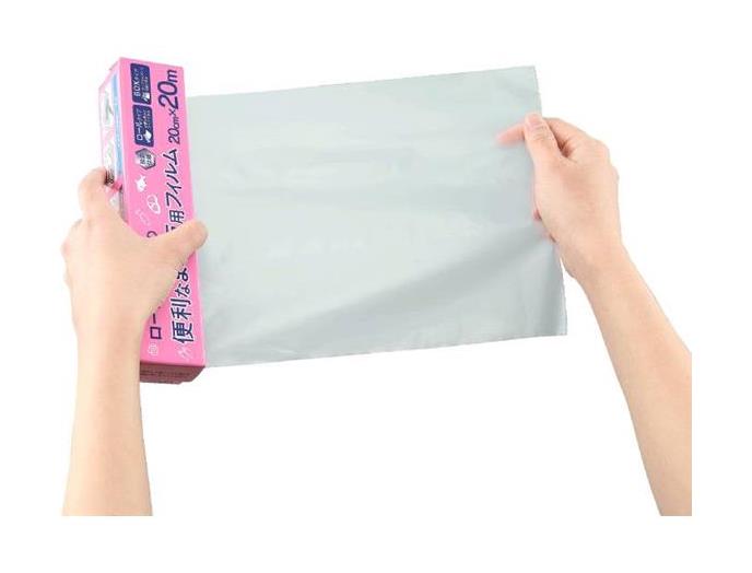 ｅロールタイプの便利なまな板用フィルム