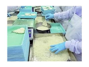 大きめ手作りあじフライ