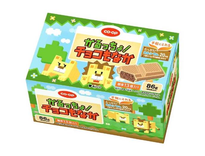 ｅかるっちょ！チョコもなか（カルシウムたっぷり）