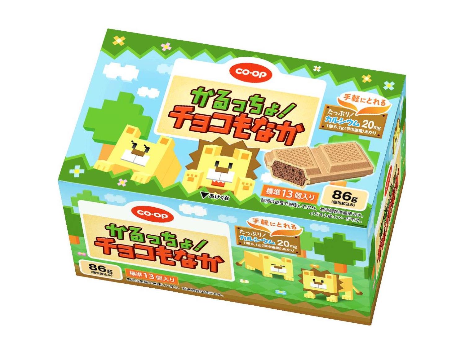 ｅかるっちょ！チョコもなか（カルシウムたっぷり）