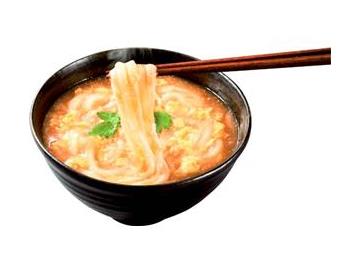 ｅレンジで簡単明太かきたまうどんの素