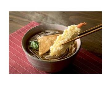 えび天きつねそば