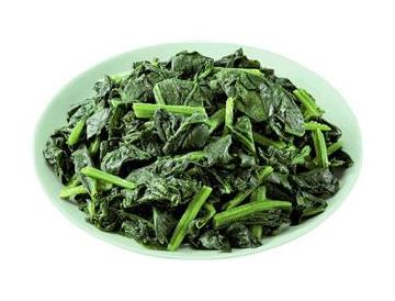 九州のカットほうれん草