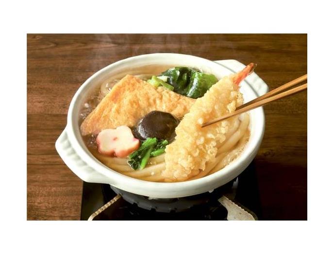 讃岐えび天鍋焼うどん